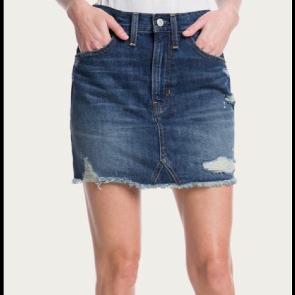 🎈NWT Frye Denim Skirt size 2 - Picture 2 of 3